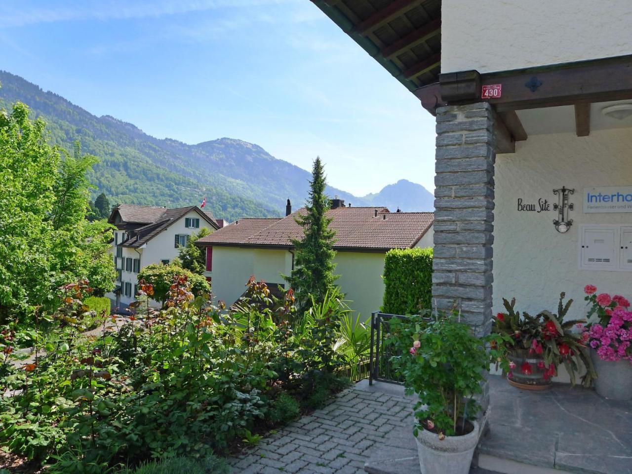 Apartment Beau Site-1 Weggis Exterior foto